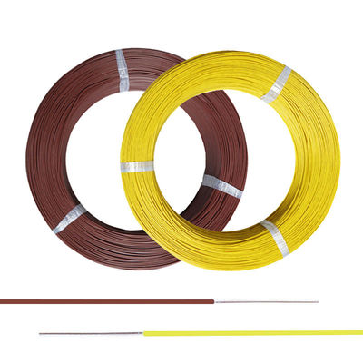 kwaliteit  FEP 24 Gauge Solid Core Wire Silver Plated High Voltage Fabriek
