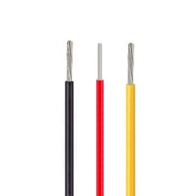 12 Gauge verzilverde PFA-geïsoleerde draad met een bereik van 36awg~3/0awg en 10 basiskleuren