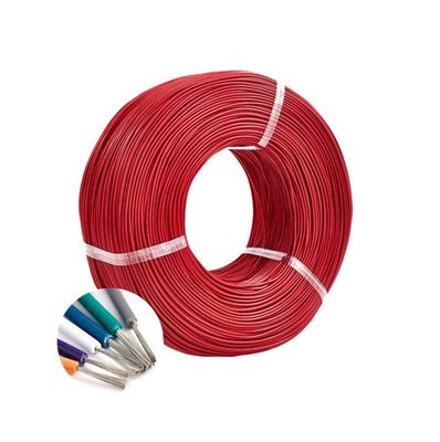 Warmteweerstand 600V PFA-geïsoleerde draad met zilvergeplatte strenge geleider in 16 18 26 gauge