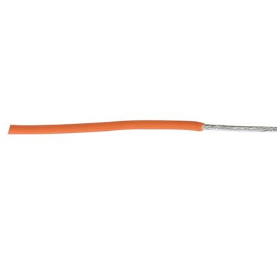 24awg 19/36 PFA geïsoleerde zilvergeplatte koperdraad met chemische weerstand en 9 kleuren beschikbaar