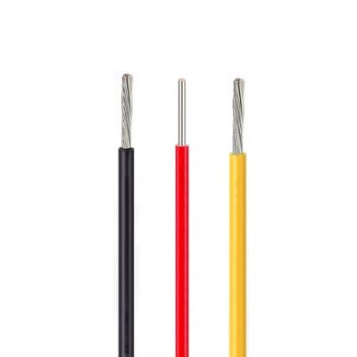14-20 AWG Vertinde Koperdraad met Stralingsbestendigheid en 600V Nominale Spanning ETFE Geïsoleerde Tefzel Draad