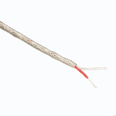 4-aderige gefluoreerde kunststof afgeschermde kabel met verzilverde gevlochten FEP PFA PTFE isolatie